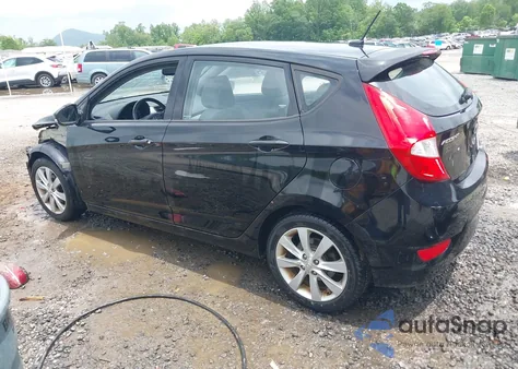 2013 Hyundai Accent Se from USA, damaged, VIN KMHCU5AE3DU109006